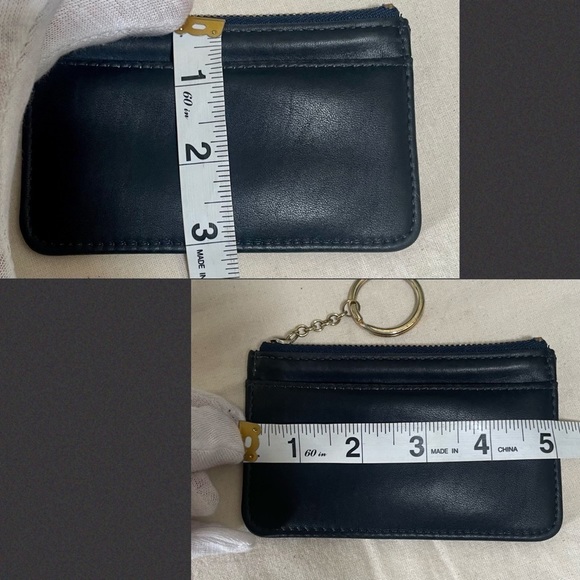 ❤️SOLD❤️Vintage Coach Navy Mini Skinny Case 6902 - Picture 4 of 9